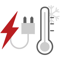 Strom und Klima Icon
