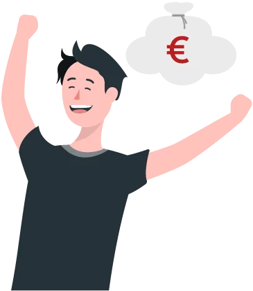 Geld sparen Grafik